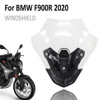 F900R Motorcycle Windscreen Windshield Shield Screen with Bracket For BMW F 900 R F 900R F900 R e Black Color Transpare