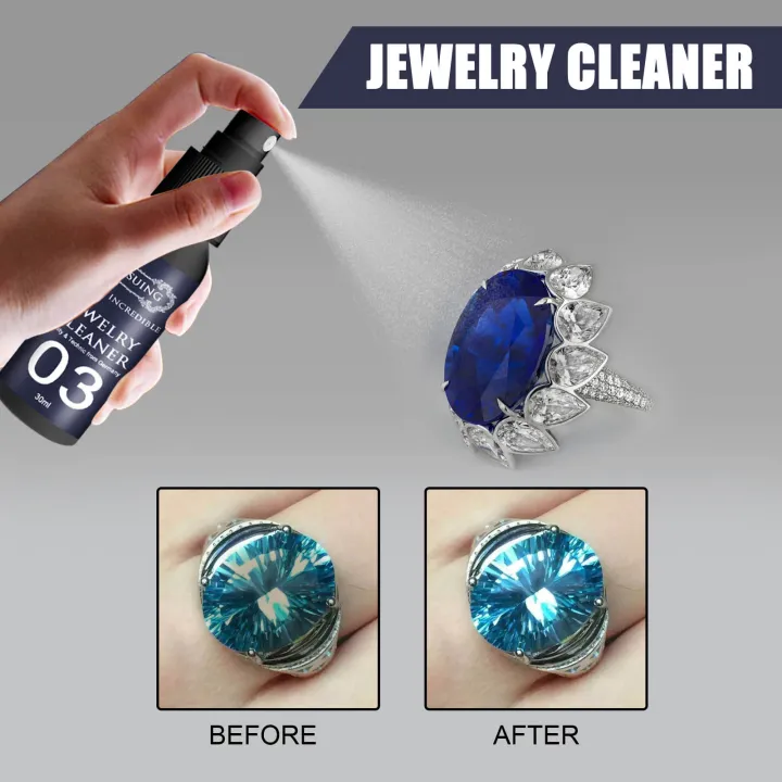 Jaysuing Jewelry Cleaner Spray AllPurpose Cleaner Rust Remover Anti Tarnish Protection Spray