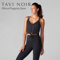 Tavi Noir แทวี นัวร์เสื้อออกกำลังกาย Tie Front Tank