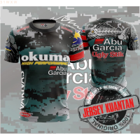 Okuma (สต็อกเพียงพอ) Mancing 2023 NEW Baju V1 (Short/LongSleeve)คุณภาพสูง size:S-5XL