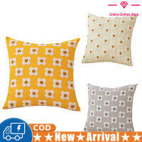 Floral Pillow Cases With Invisible Zipper Soft Breathable Pillow Covers For Couch Sofa Bed Living Room Bedroom (45x45cm/18x18nch)