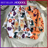 MOQOOL เสื้อฮาวาย   เสื้อทำงานผู้ชาย ใหม่สไตล์ - 107