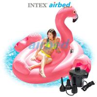 Intex ส่งฟรี แพนกฟลามิงโก ใหญ่ 2.18x2.11x1.36 ม. รุ่น 56288 + ที่สูบลมไฟฟ้า