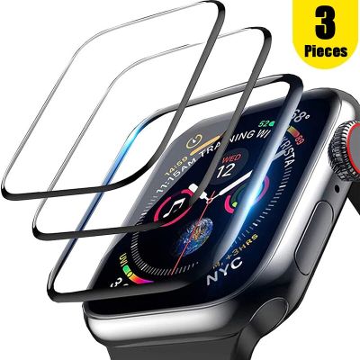 1-3Pieces Screen Protectors For Apple Watch 7 41mm 45mm Soft Glass Film iWatch SE 6 5 4 3 2 1 38mm 42mm 40mm 44mm Hydrogel Film Drills Drivers