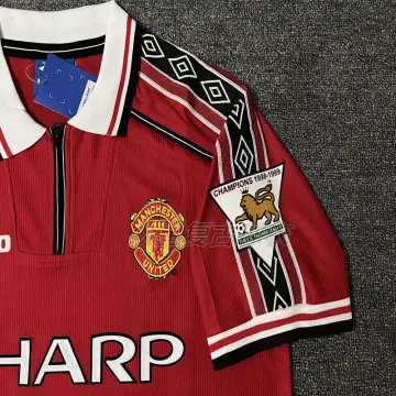 Manchester United MU 1996 - 1998 vintage home football shirt jersey Umbro  size Y