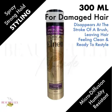 Save on L'Oreal Elnett Satin Hair Spray for Color-Treated Hair Extra Strong  Hold Order Online Delivery