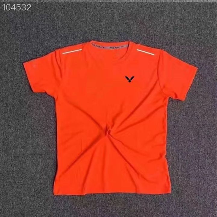 victor-the-new-yy-badminton-serve-national-team-jerseys-short-sleeved-dress-quick-drying-breathable-sports-clothes-custom-printing