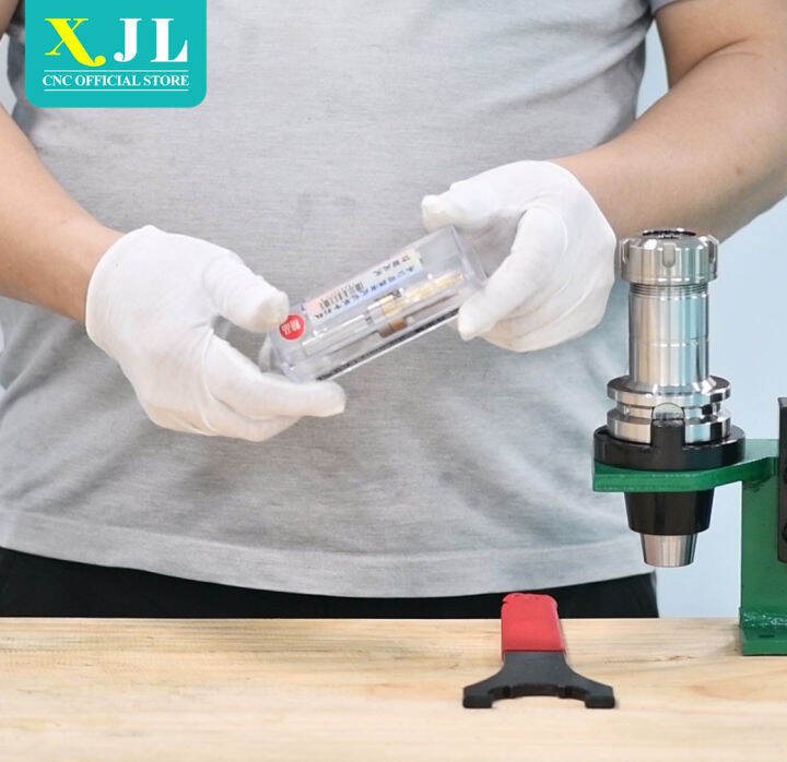 Highprecision Tprobe Edge Finder Titaniumplated and Hardened Tslot