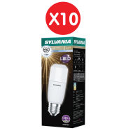 [แพ็ค 10 หลอด]หลอดไฟ SYLVANIA LED 9W Stik-Pro LED แอลอีดี หลอดซิลวาเนีย สติก แสง daylight เดย์ไลท์ แสงวอร์มไวท์ Warm White