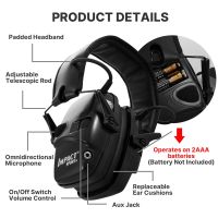 Tactical Electronic Shooting Earmuff Outdoor Sports Anti-noise Headset Impact Sound Amplification Hearing Protective Headset