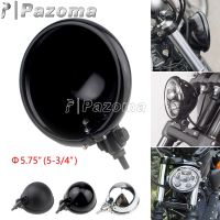 ☞ถังเหล็กอเนกประสงค์5.75ไฟหน้า LED นิ้วสำหรับ Harley Dyna FXD Sportster XL1200 XL833ปรับแต่ง Moto 5-3/4