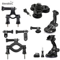 Glorystar Supporto Per Bici/moto Opzionale ต่ออุปกรณ์เสริม Gopro Per Yi Supporper Auto A Ventosa Per Sjcam Sj4000 Eken H9 H9R