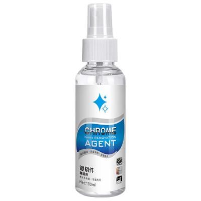 Chrome Cleaner Rust Remover 100ml Rust Preventive Coating Auto Rust Preventive Coating Derusting Spray Rust Remover For Car Rust Stain Remover For Car Motorcycle RV & Boat fine