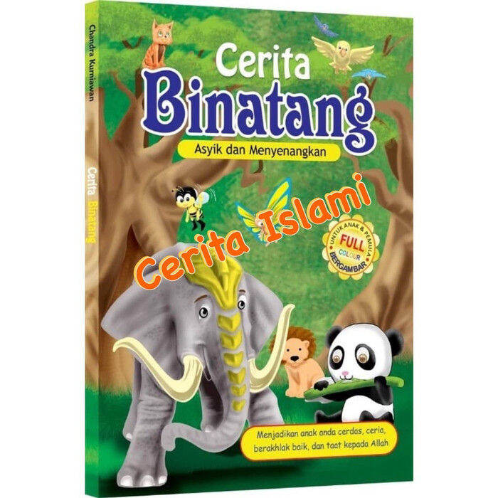 Buku Cerita Binatang Bergambar Untuk Anak Asyik Dan Menyenangkan Jbb