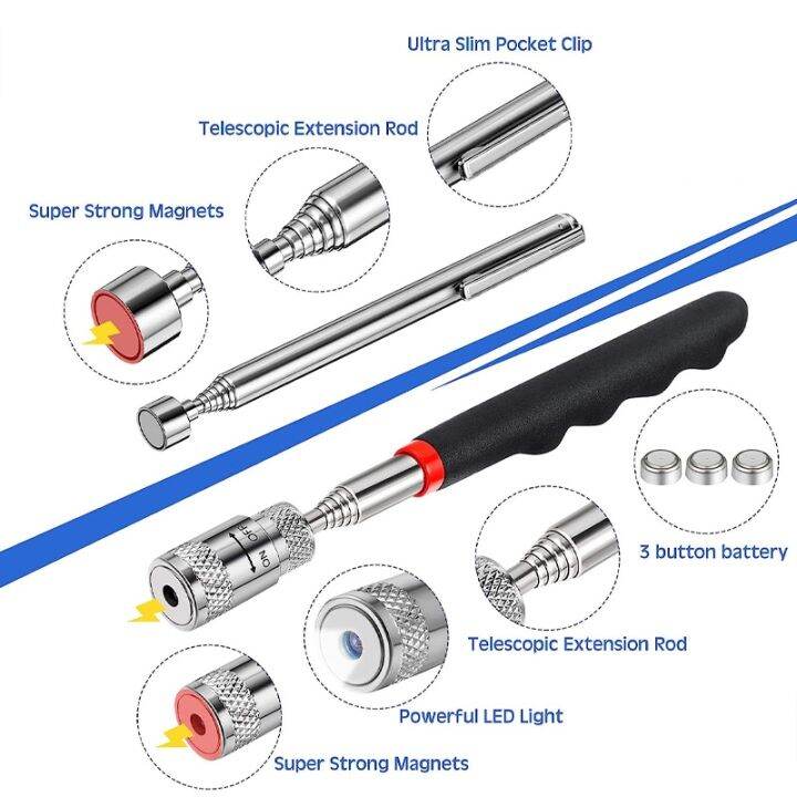 lz-mini-portable-telescopic-magnetic-magnet-pen-with-light-handy-tools-capacity-for-picking-up-nut-bolt-extendable-pickup-rod-stick