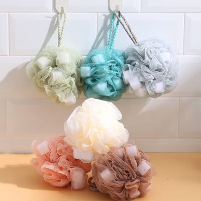 [COD] bath ball high-grade non-scattering rubbing super soft and hurting the skin foaming mens flower fine net