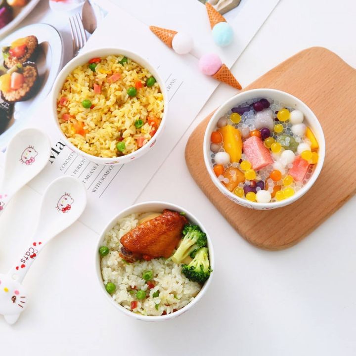 japanese-style-cartoon-doraemon-ceramic-bowl-single-household-cute-girl-heart-children-eating-student-dessert