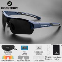 ROCKBROS Cycling Glasses Men Bicycle Glasses Polarized Lens Myopia Frame Sunglasses Bike Eyewear Sports Women Cycling Glasses