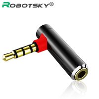 L Shape 3.5mm Audio Adapter 3.5 Jack Male to Female Audio Converter Adapter for Aux Speaker Cable Headphone Car Jack 3.5MM Cables