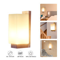 ไฟข้างเตียงE27 ไฟติดผนัง wall lamp โคมไฟติดผนังสไตล์ยุโรป ใช้หลอด ตกแต่งห้อง ใช้สำหรับห้องนอน หัวเตียง ห้องนั่งเล่น บันได