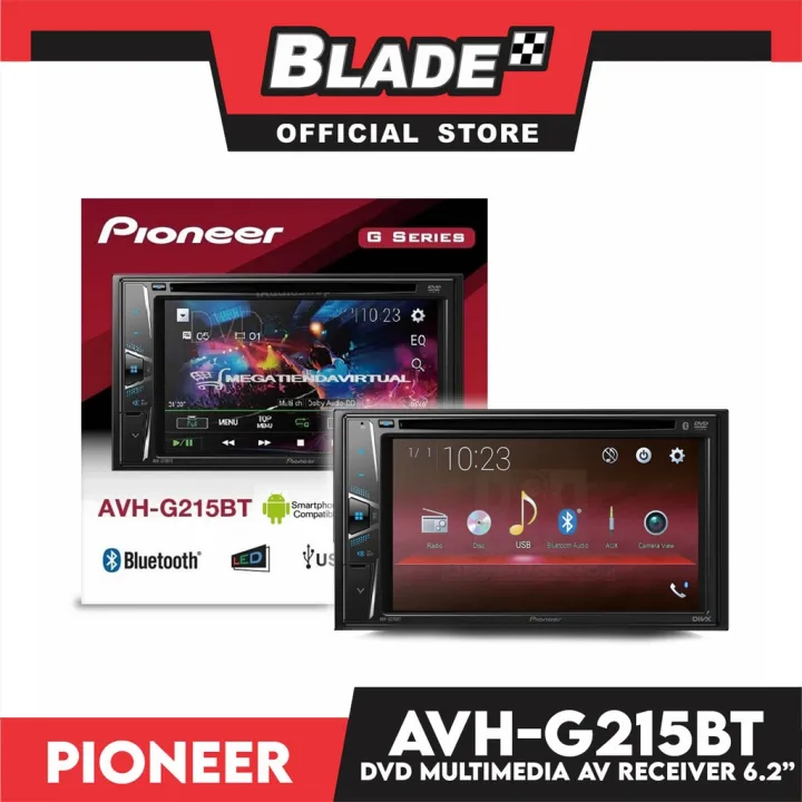 Pioneer AVHG215BT 6.2 InDash 2Din Media Receiver AVHG215BT Lazada PH