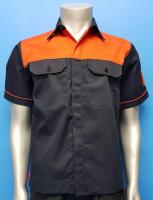 Work Shirt เสื้อเชิ้ตทำงาน เสื้อช่าง เสื้อช็อป Size M