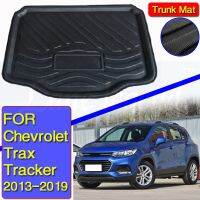 อุปกรณ์เสริมสำหรับเชฟโรเลต Holden Trax Trax Trax Trax 2013-2019ที่เก็บของท้ายรถถาดรองแผ่นรองกระโปรงหลังรถพรมปูพื้น2014 2015 2016 2017