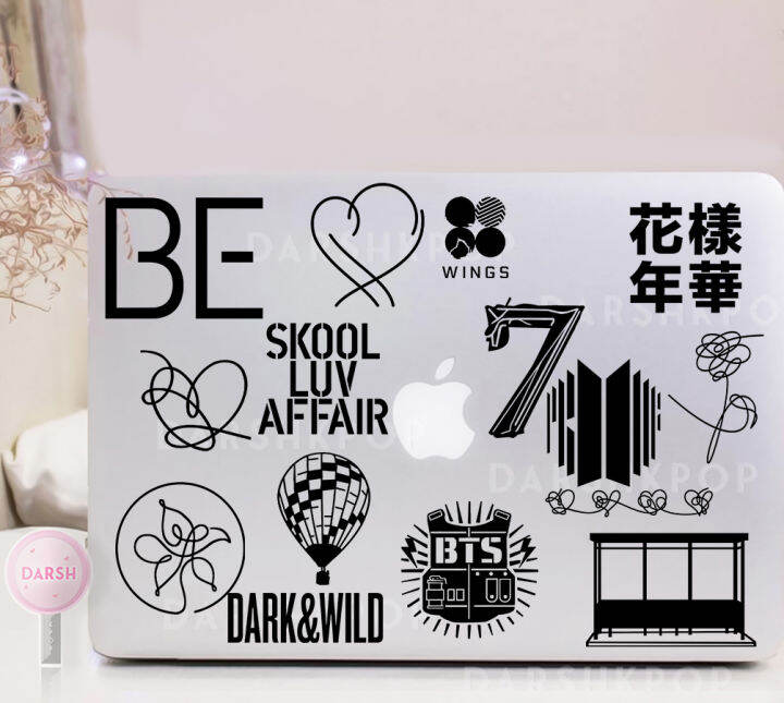 Bts Album Logo Waterproof Decals Vinyl Stickers Lazada Ph