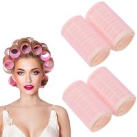 【LZ】۞  Rolo de cabelo sem calor com gancho auto aperto Headband pegajoso Salon Hair Dressing Curlers Hair Styling Tool 6pcs