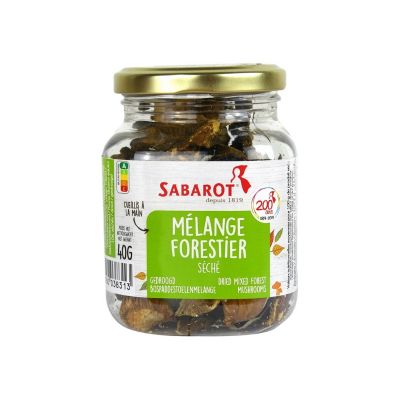 🔖New Arrival🔖 ซาบารอท เห็ดป่ารวมมิตร อบแห้ง 40 กรัม - Sabarot Dried Mix Forest Mushroom Melange Forestier 40g 🔖