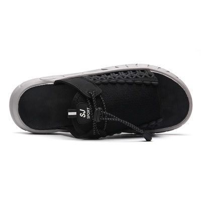Original Mens Sandals Shoes Black Size 36-44 for Outdoor