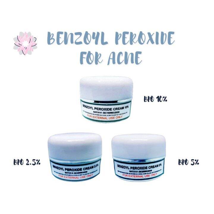 Benzoyl Peroxide Cream BPO cream 10g For Acne (Derming) Lazada PH