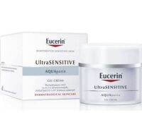 Eucerin UltraSENSITIVE Aquaporin Gel Cream 50ml. ยูเซอรีน อัลตร้าเซ็นซิทีฟ อควาพอริน เจล ครีม บำรุงผิวแห้งพิเศษ