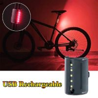 2023 NEW Bicycle Lights Waterproof  USB Charging LED Warning Lamp Night Safety Bike Rear Light Cycling Tail Light For Cycling Accessory