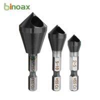 【DT】hot！ Binoax TiAlN Countersink Bit HSSCO M35 Cobalt Deburring Chamfer 1-4/2-5/5-10/10-15