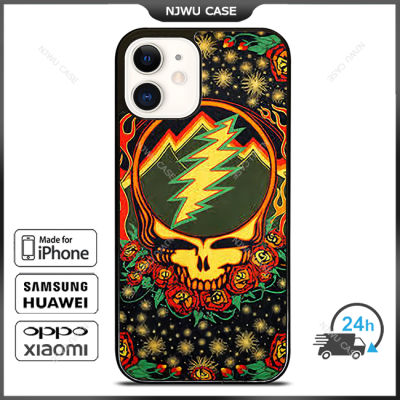 Grateful Dead Art Phone Case for iPhone 14 Pro Max / iPhone 13 Pro Max / iPhone 12 Pro Max / XS Max / Samsung Galaxy Note 10 Plus / S22 Ultra / S21 Plus Anti-fall Protective Case Cover