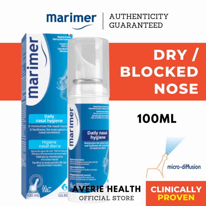 Marimer Daily Nasal Hygiene 100ml For Dry & Stuffy Nose, Reduce