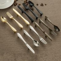 Creative Cutlery Furniture Cabinet Handle Knife And Fork Spoon Black Cupboard Kitchen Knobs Drawer Door Pull 76 Hole Distance Door Hardware Locks