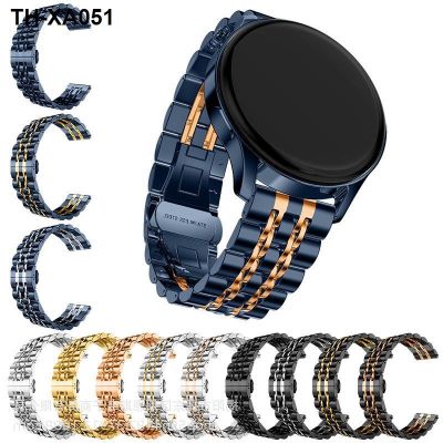 ✨ (Watch strap) Suitable for galaxy watch4 GT3 smart watch strap seven-bead stainless steel apple