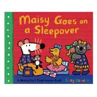 Maisy Goes ON A Sleepover อ่านหนังสือภาษาอังกฤษ Picture หนังสือนิทานเด็ก Montesori Book สำหรับของขวัญสำหรับเด็ก