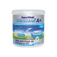 สีน้ำ Duraclean A+ ไม่มีกลิ่น ขนาด 3.785 ลิตร สำหรับทาภายใน ไร้กลิ่นฉุน (เลือกสีก่อนสั่ง)