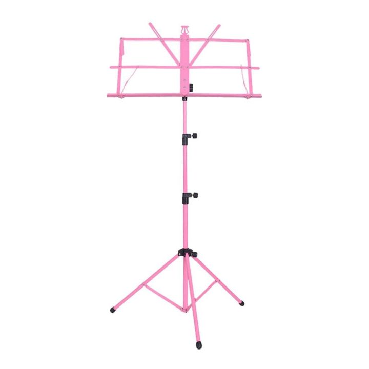 ：《》{“】= High Quality Metal Folding Sheet Music Stand Holder Tripod Foldable Non-Slip Ruer Feet Adjustable Music Stand