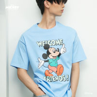 CATCHY x DISNEY เสื้อยืด โอเวอร์ไซส์ ลายมิกกี้เม้าส์ ลิขสิทธิ์แท้ พร้อมส่งจากไทย Cotton100% Mickey Mouse Oversized Tee