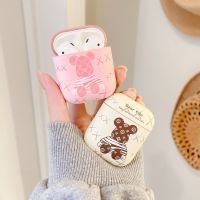 เคสซิลิโคนหรูหราชุดหูฟังบลูทูธไร้สายสำหรับ AirPods Pro Apple รุ่น3rd สำหรับ Airpods 1 2 3