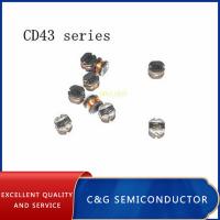 50pcs CD43 100UH 101 1A SMT SMD power inductor 4.5 * 4 * 3.2MM ไดโอด (1uh 2.2uh 3.3uh 4.7uh 5.6uh 6.8uh 10uh 15UH 22UH 33UH 47UH 68UH