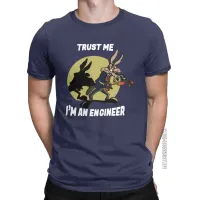 Trust Me Im An Engineer T Shirt For Men Pure Cotton Vintage Tshirt Engineering Tees Classic Clothes