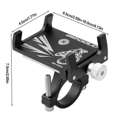 Dudukan Ponsel Sepeda จักรยานสากลขาตั้งคลิปมือจับรถจักรยานยนต์ที่ยึดแท่นยึดโทรศัพท์มือถือสำหรับ IPhone14