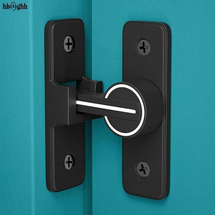 hbnghh Barn Door Lock 90 Degree Luminous Sliding Door Latch Lock Heavy