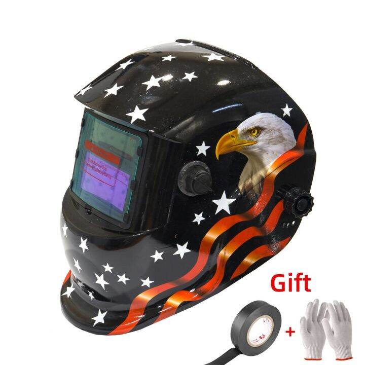 DELIXI Solar Auto Dimming Welding Lithium Battery Electric Adjustable