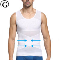 Men Body Shaper Slimming Waist Vest New Posture Undershirt Control Chest Trainer Tops Sleeveless